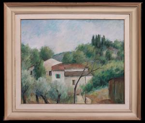 Silvio Pucci (Pistoia 1892 – Firenze 1961) - Paesaggio
